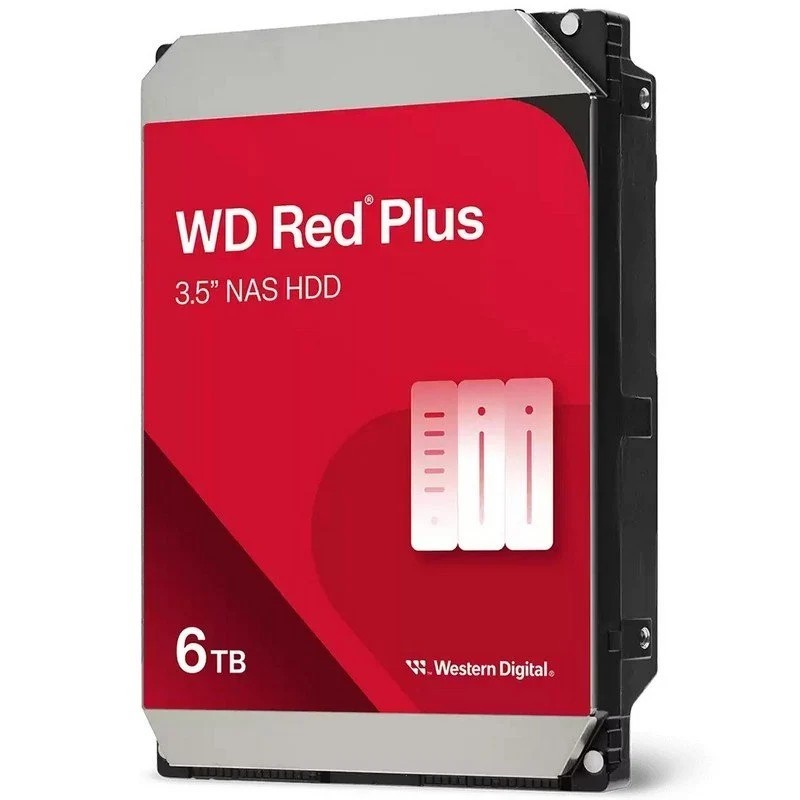 WD Red Plus WD60EFPX 6000GB 3.5 Serial ATA III
