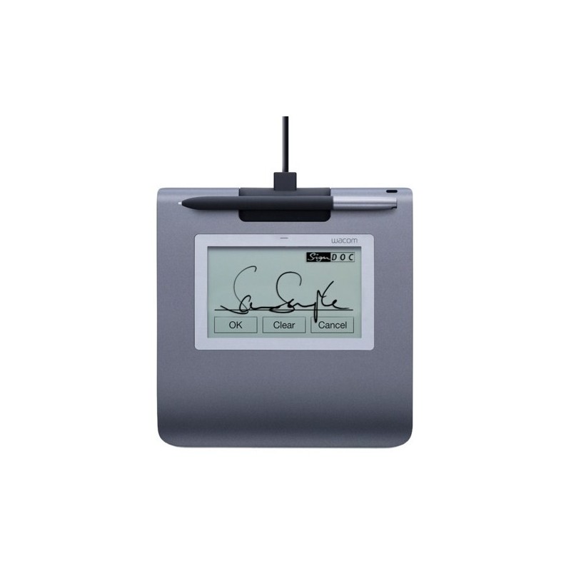 (Reacondicionado) Wacom STU-430 - Negro, Gris