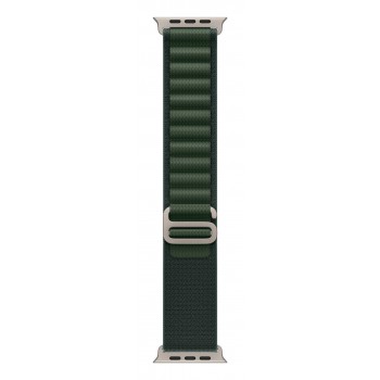 Correa Loop Alpine verde oscuro (49 mm) - Talla S - Titanio natural MXMU3ZM A