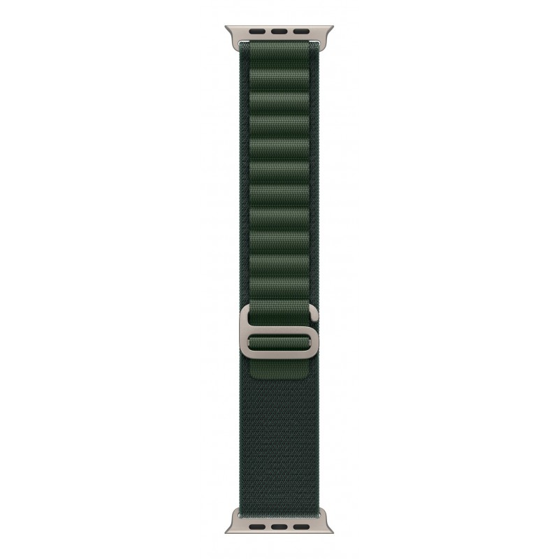 Correa Loop Alpine verde oscuro (49 mm) - Talla S - Titanio natural MXMU3ZM A