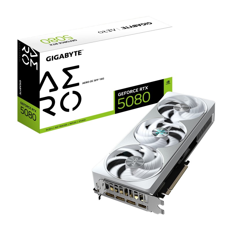 GIGABYTE GeForce RTX 5080 AERO OC SFF 16G  9VN5080AO-00-G10