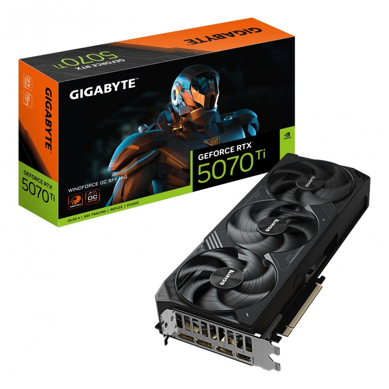 GIGABYTE GeForce RTX 5070 Ti WINDFORCE OC SFF  9VN507TWO-00-G10