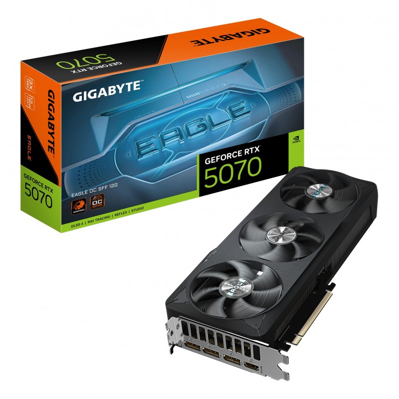 GIGABYTE GeForce RTX 5070 EAGLE OC SFF 12G  9VN5070EO-00-G10