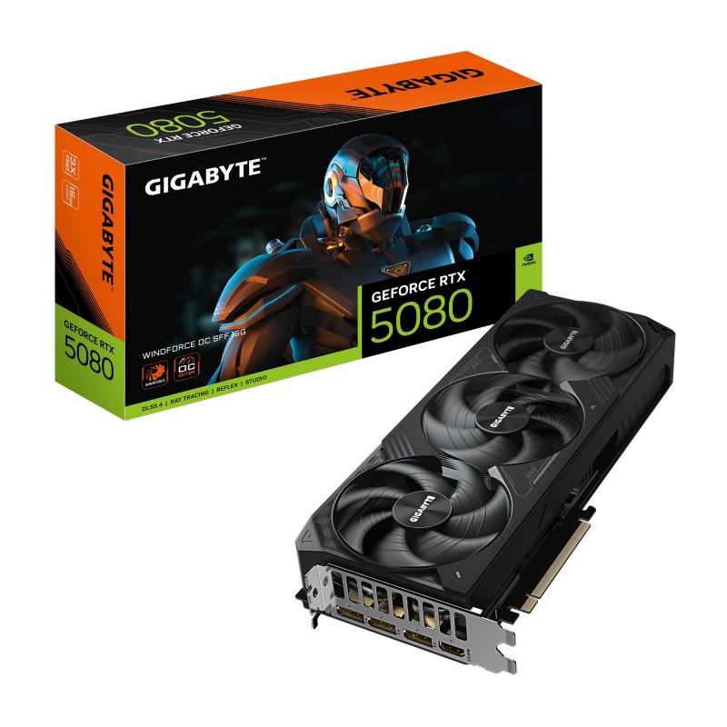 GIGABYTE GeForce RTX 5080 WINDFORCE OC SFF 16G  9VN5080WO-00-G10