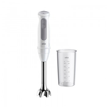 Braun MultiQuick 5 MQ 50001 M Batidora de inmersión 1000 W Gris, Blanco MQ50001M