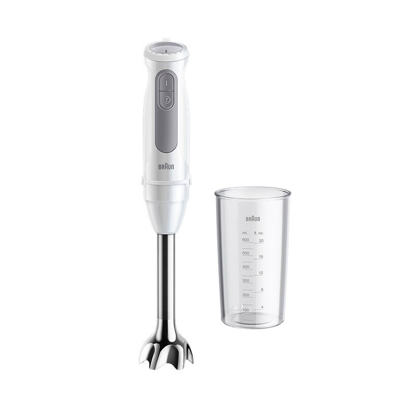 Braun MultiQuick 5 MQ 50001 M Batidora de inmersión 1000 W Gris, Blanco MQ50001M