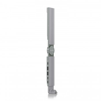 AISENS Soporte de Sobremesa Ajustable Para Portail   Tablet Con USB-C Docking 4 en 1, Gris ASUC-4P021-GR