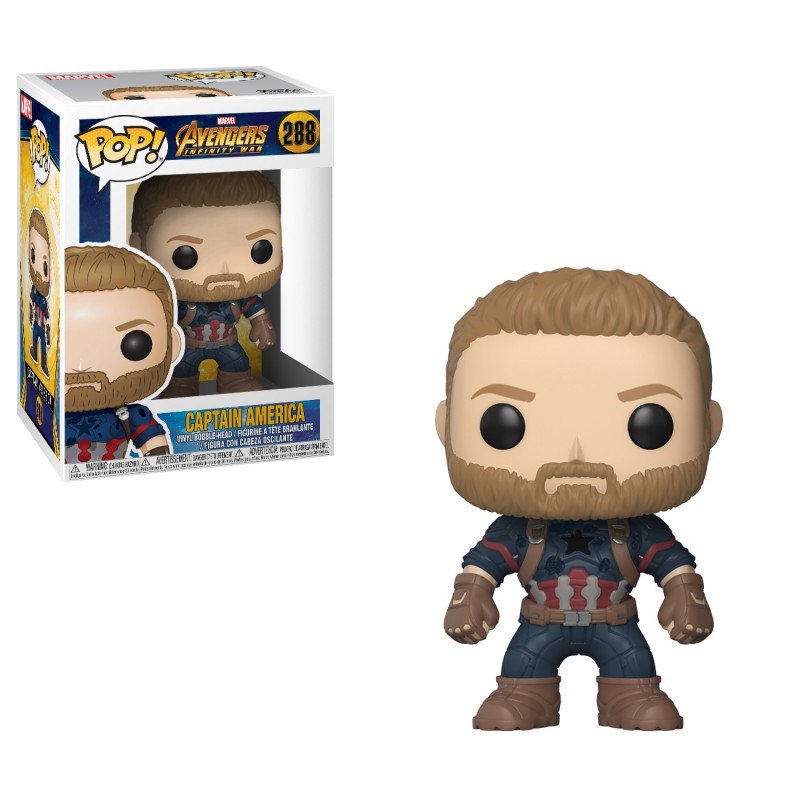 FUNKO POP!  marvel Captain America – Avengers  Infinity War 26466Funko