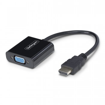 StarTech.com Adaptador HDMI a VGA - Conversor Activo HDMI a VGA - Conversor Activo de Vídeo para Ord HD2VGAE3