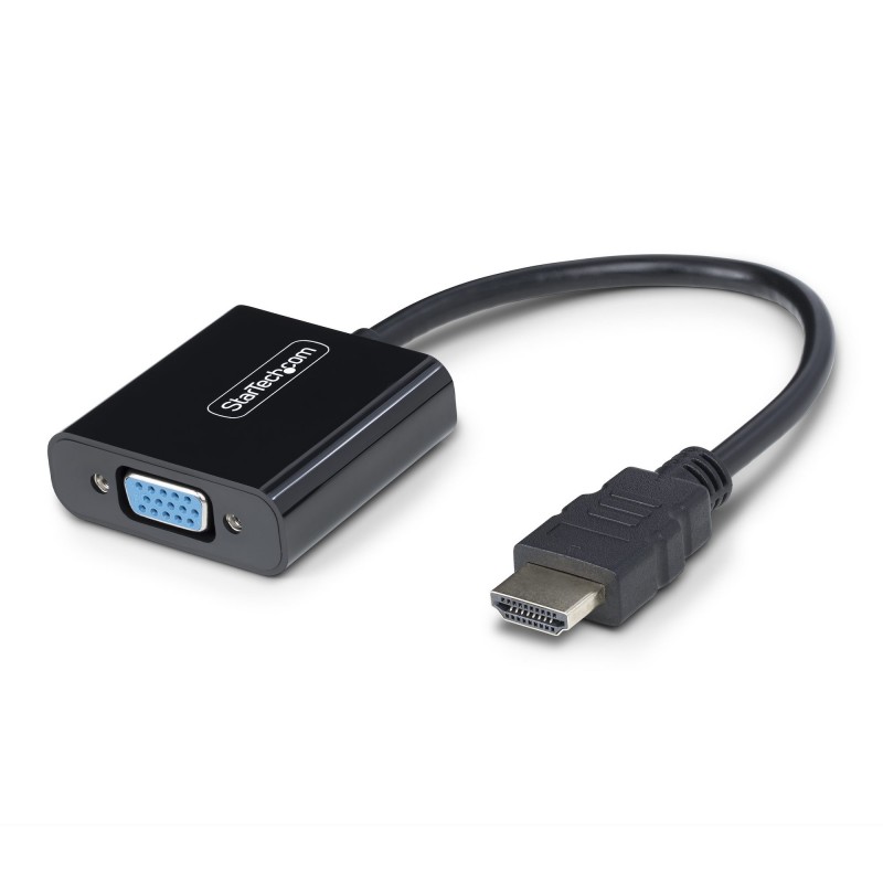 StarTech.com Adaptador HDMI a VGA - Conversor Activo HDMI a VGA - Conversor Activo de Vídeo para Ord HD2VGAE3