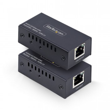 StarTech.com 4K50IC-EXTEND-HDMI extensor audio video Transmisor y receptor de señales AV Negro