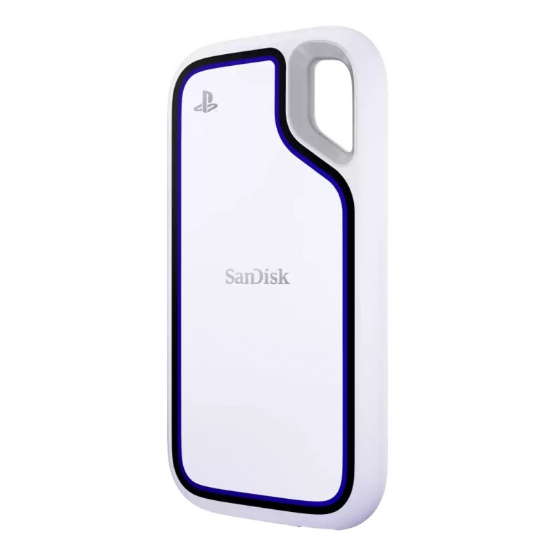 SanDisk Extreme SSD Externo para PS5 - 2000GB - USB Type-C - Blanco SDSSDE62P-2T00-G25