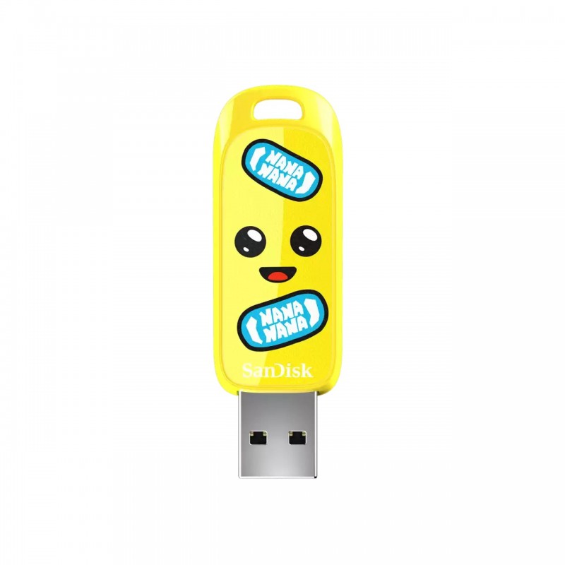 SanDisk SDCZIF-064G-G46 GB - USB Type-A - Amarillo