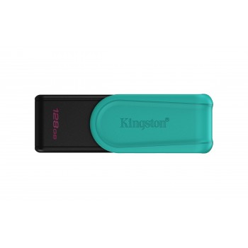 Kingston Technology DataTraveler 128GB Portable USB 3.2 Gen  128GB - USB Type-A - Negro, Turquesa DTXS 128GB