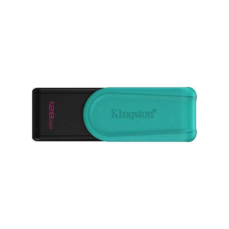 Kingston Technology DataTraveler 128GB Portable USB 3.2 Gen  128GB - USB Type-A - Negro, Turquesa DTXS 128GB
