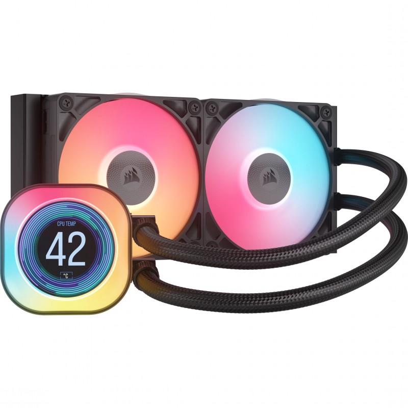 Corsair iCUE LINK TITAN 240 RX LCD Negro  CW-9061022-WW