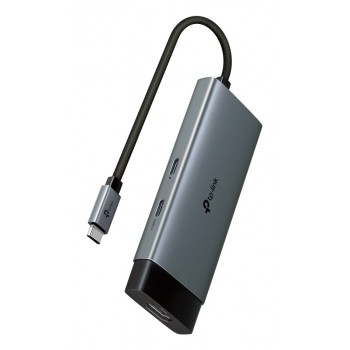 TP-Link UH5020C hub de interfaz USB Tipo C 5000 Mbit s Gris