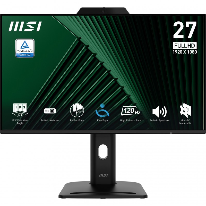 MSI PRO MP272PMG - 27" Full HD - LCD - Negro - 120Hz 9S6-3PD99T-006