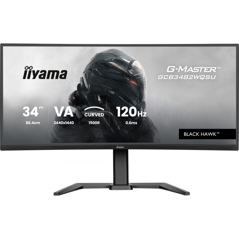 iiyama GCB3482WQSU-B1 - 34" UltraWide Quad HD - LED - Negro - 120Hz