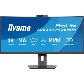 iiyama ProLite XCB3497WQSNPH-B1 - 34" UltraWide Quad HD - LED - Negro - 120Hz