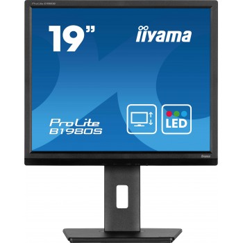 iiyama ProLite B1980S-B1 - 19" VGA - LED - Negro - 75Hz