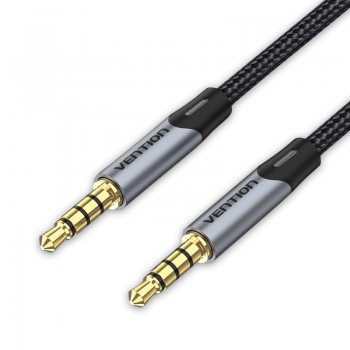 Vention Cable Estéreo BAQHF  Jack 3.5 Macho - Jack 3.5 Macho  1m  Gris