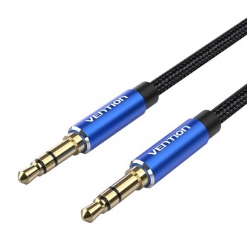 Vention Cable Estéreo BAWLD  Jack 3.5 Macho - Jack 3.5 Macho  50cm  Azul