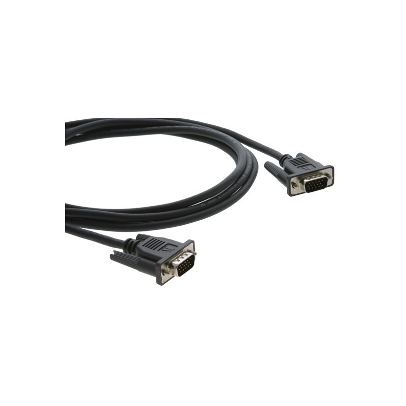 Kramer Electronics 15-pin HD Micro Cable cable VGA 3 m VGA (D-Sub) Negro 92-7201010
