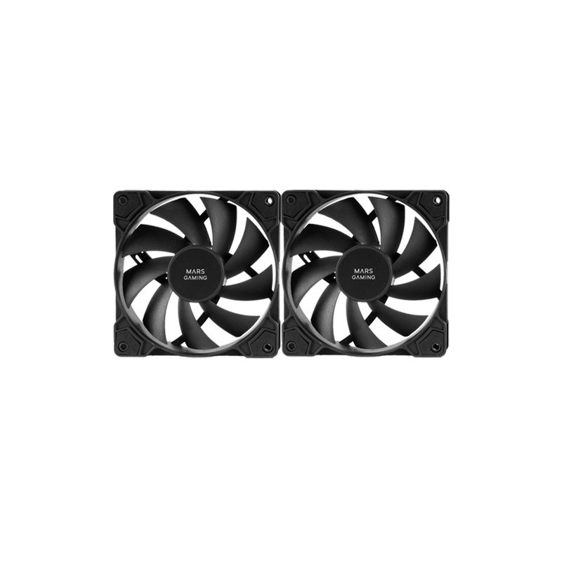 Mars Gaming Kit De Ventiladores PWM MF-PWMX2 MFPWMX2