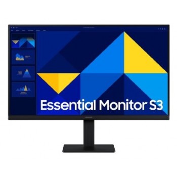 Samsung Monitor PC Profesional 27” Essential S3 S30GD FHD 10 - 27" Full HD - LED - Negro - 100Hz LS27D304GAUXEN
