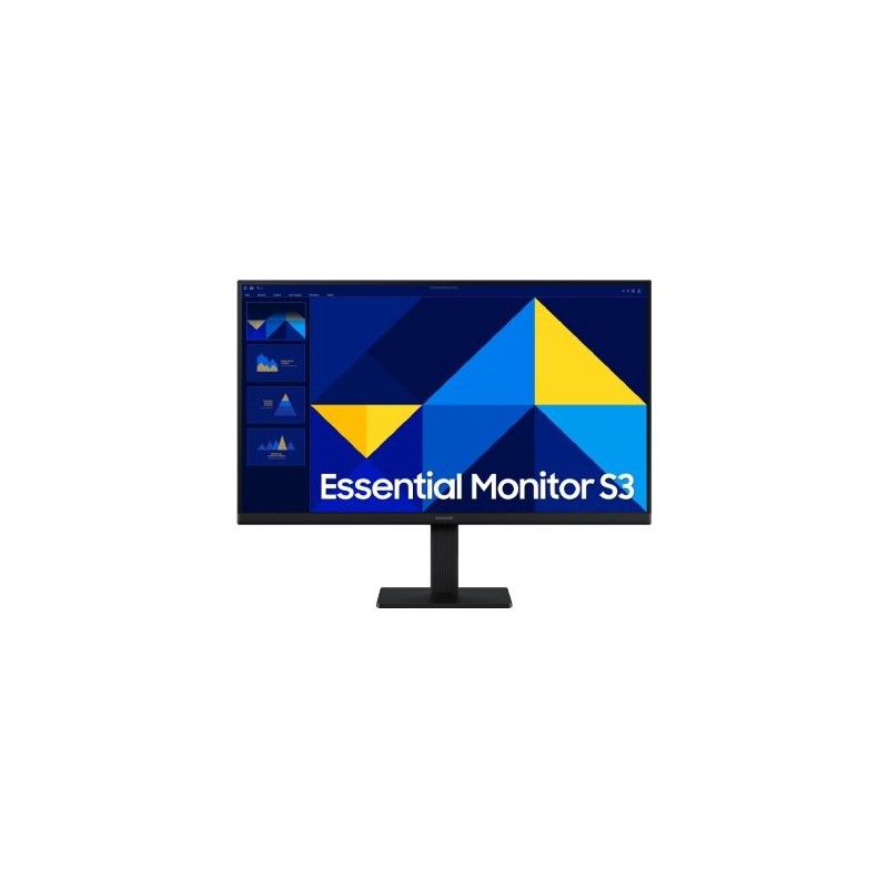 Samsung Monitor PC Profesional 27” Essential S3 S30GD FHD 10 - 27" Full HD - LED - Negro - 100Hz LS27D304GAUXEN