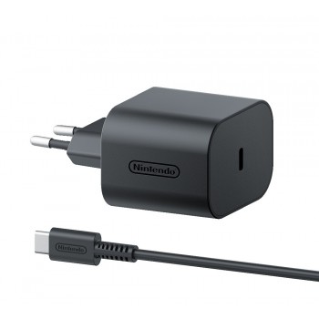 Nintendo 10015096 cargador de dispositivo móvil Consola de juegos portátil Negro Corriente alterna I CARGA N-SWITCH 2