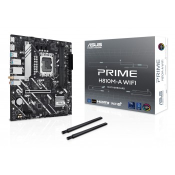 ASUS PRIME H810M-A WIFI - LGA 1851 (Socket V1) - micro ATX - Intel H810 90MB1KJ0-M0EAY0