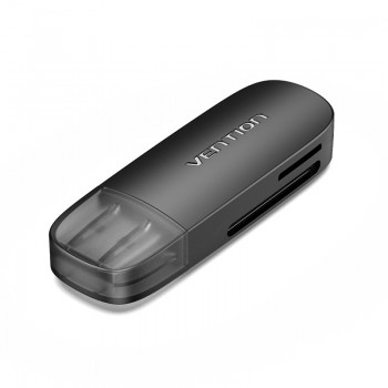 Vention Lector de Tarjetas Externo CLEB0  USB 2.0