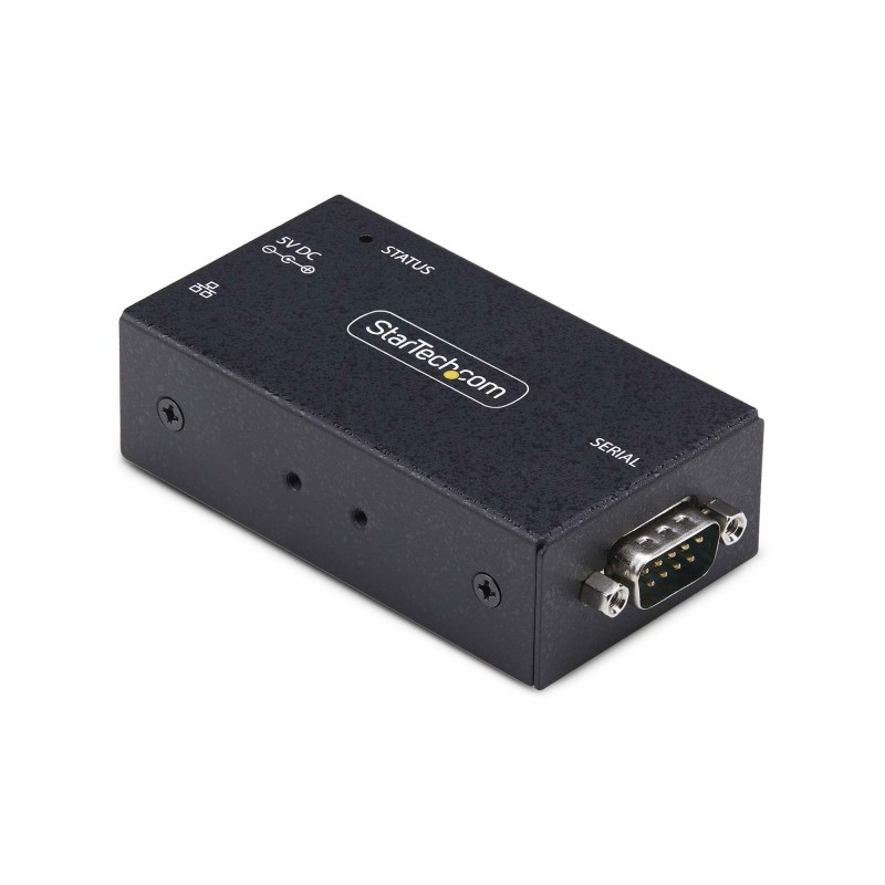 StarTech.com Adaptador Serie a Ethernet - Conversor RJ45 LAN IP a DB9 RS232 - Servidor de Dispositiv I13-SERIAL-ETHERNET