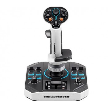 Thrustmaster Sol-R 1 Negro, Blanco USB Palanca de vuelo Analógico/Digital PC 2960920