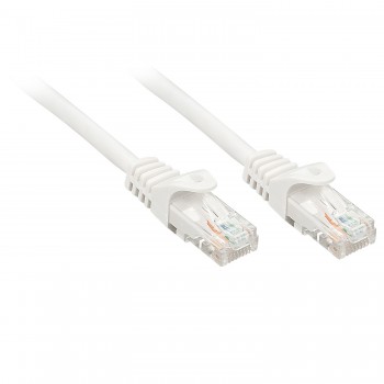 Lindy Rj45 Rj45 Cat6 0.5m cable de red Blanco 0,5 m U UTP (UTP) 48201