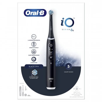 Oral-B iO 6 Adulto Cepillo dental vibratorio Negro IO 6 2 REC BK