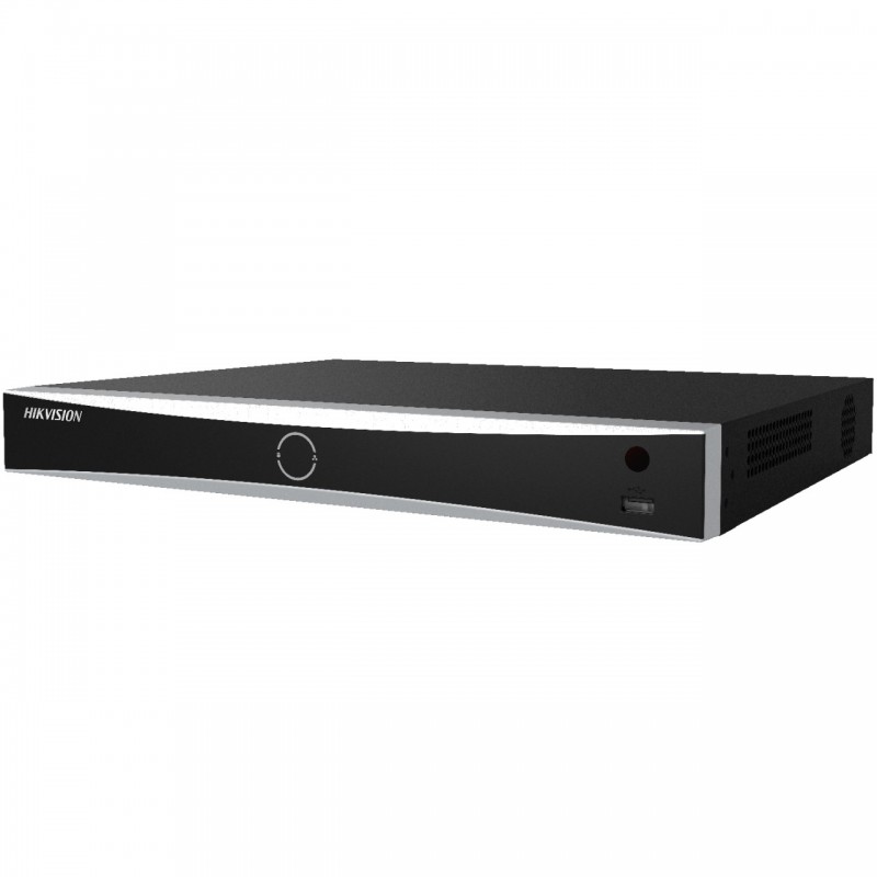 Hikvision Grabador de red NVR 4K 8 canales AcuSense 80Mbps serie K H.265 2HDD 1U MD 2.0 DS-7608NXI-K2(D)