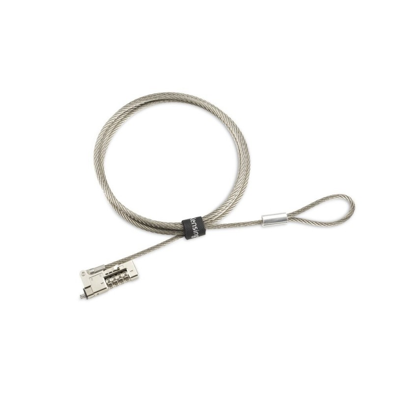 Kensington Slim NanoSaver 2.0 EQ cable antirrobo Plata 1,8 m K65090WW