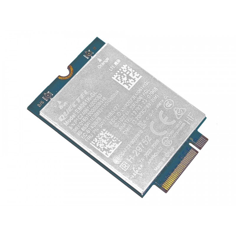 Lenovo 4XC1Q24438 adaptador y tarjeta de red Interno WWAN