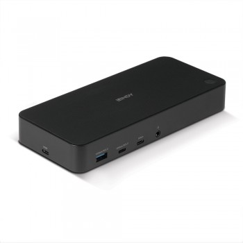 Lindy 43366 base para portátil y replicador de puertos Acoplamiento USB 3.2 Gen 2 (3.1 Gen 2) Type-C