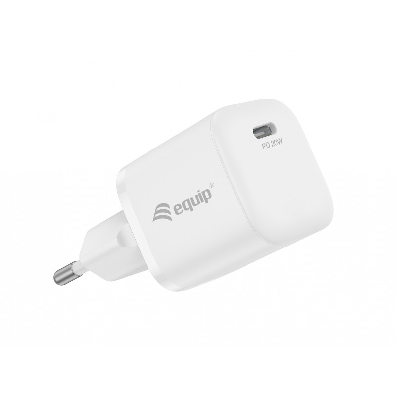 Equip 245520 cargador de dispositivo móvil Smartphone, Tableta Blanco Corriente alterna Interior