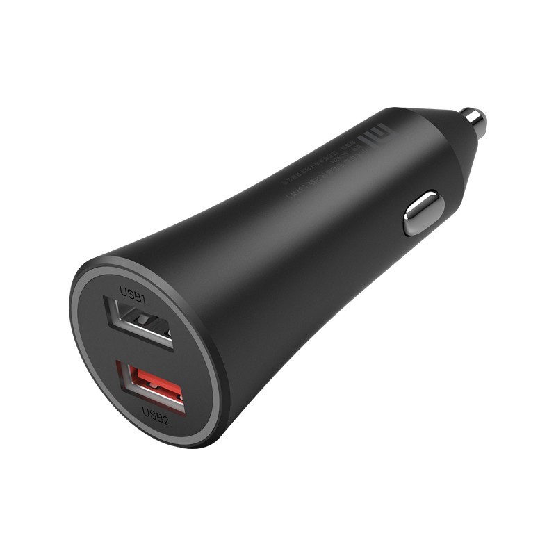 Xiaomi Mi 37W Dual-Port Car Charger Universal Negro Encendedor de cigarrillos Auto GDS4147GL