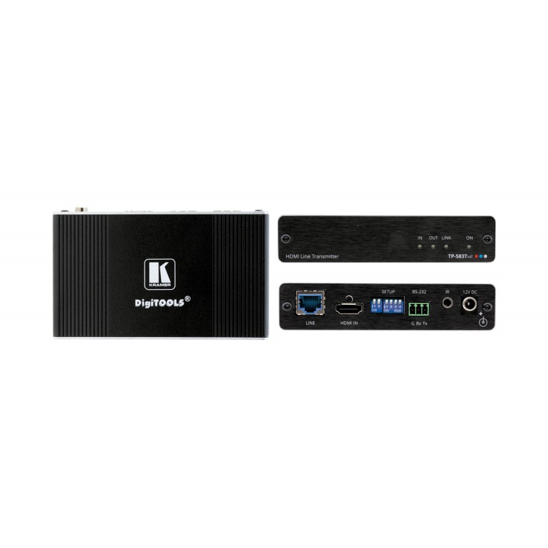 Kramer Electronics TP-583TXR Transmisor de señales AV Negro 50-80025090