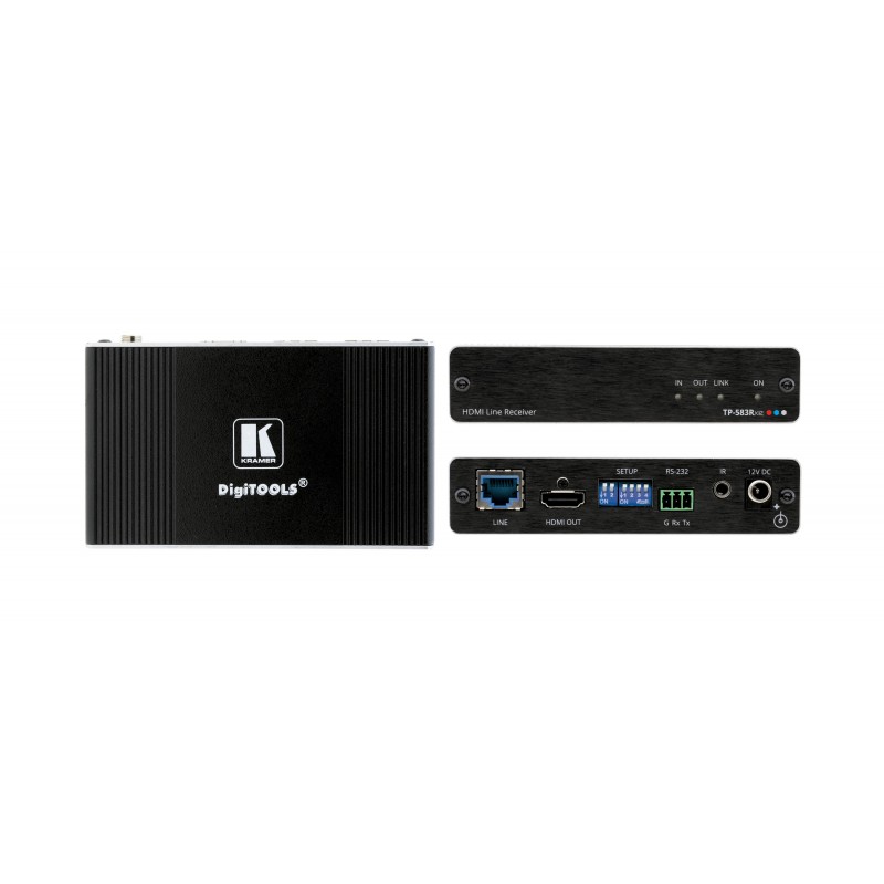 Kramer Electronics TP-583RXR Receptor AV Negro 50-80026090