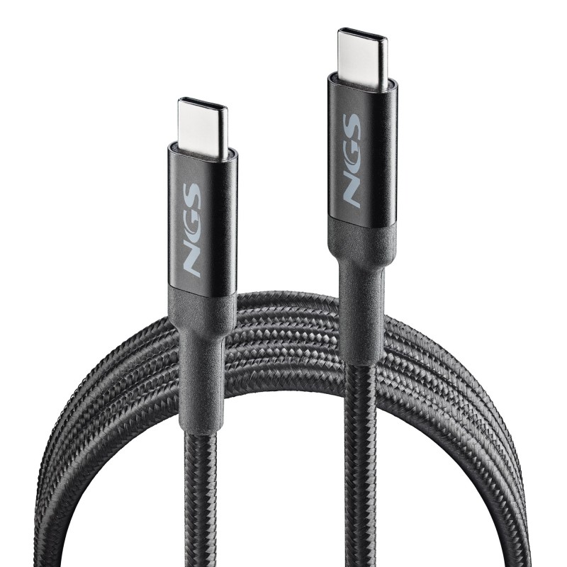 NGS KNOT 100W-3 cable USB USB 2.0 3 m USB C Negro KNOT100W-3