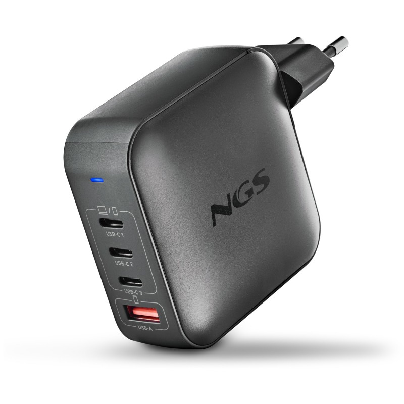 NGS BUD 165W Universal Negro Corriente alterna Carga rápida Interior BUD165W