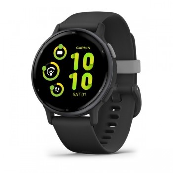 Garmin Vivoactive 5 42MM Aluminio, Polímero Negro con correa color Negro 010-02862-10