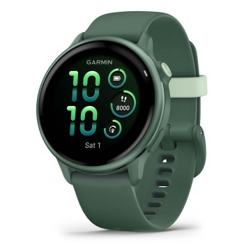 Garmin vívoactive 6 42MM Aluminio, Polímero Verde con correa color Verde  010-02985-02